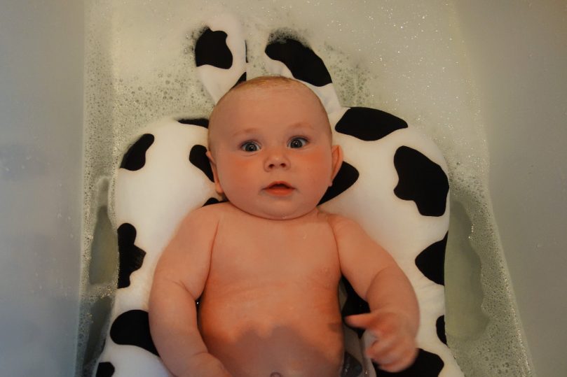 Making bath time more comfortable